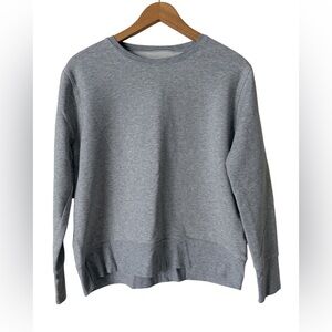 Tory Sport, Tory Burch Gray Relaxed Crewneck Athletic sweatshirt top, Large